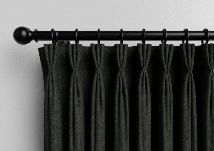 Harris, Black Ink - Made to Measure Curtains - Image 10